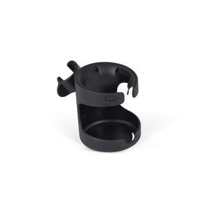 Black Silver Cross Breez Cup Holder - Angled View | Bambi Baby