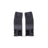 Black Silver Cross Breez Universal Car Seat Adapters - Front View | Bambi Baby