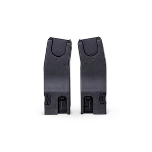 Black Silver Cross Breez Universal Car Seat Adapters - Front View | Bambi Baby