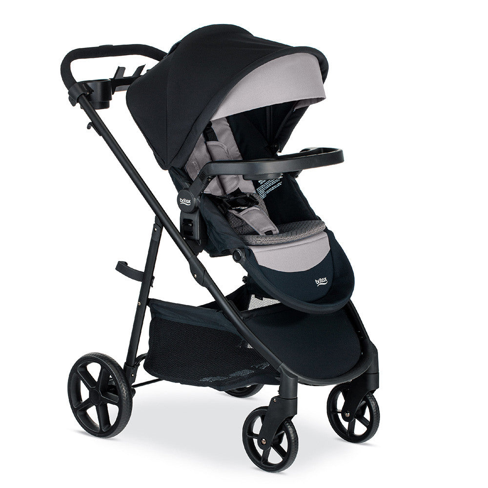 Britax Willow Brook+ Stroller in Graphite Onyx- Bambi Baby