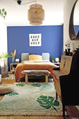 Alfombra lavable Lorena Canals - Verde tropical - Bambi Baby