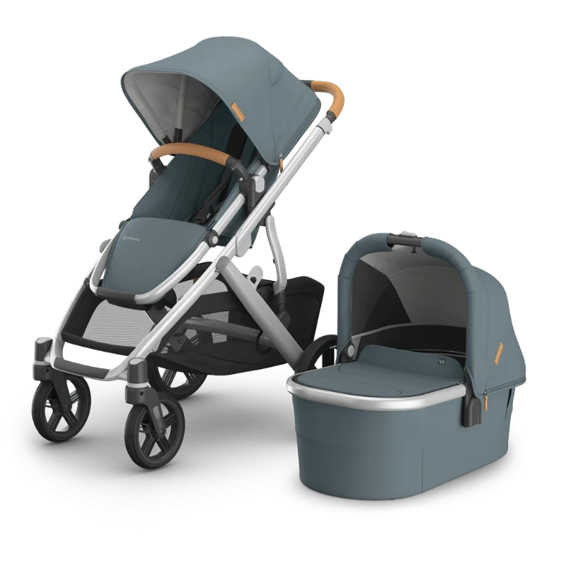 UPPAbaby Vista V3 From Birth Single Bundle (Stroller + Bassinet)- Bambi Baby