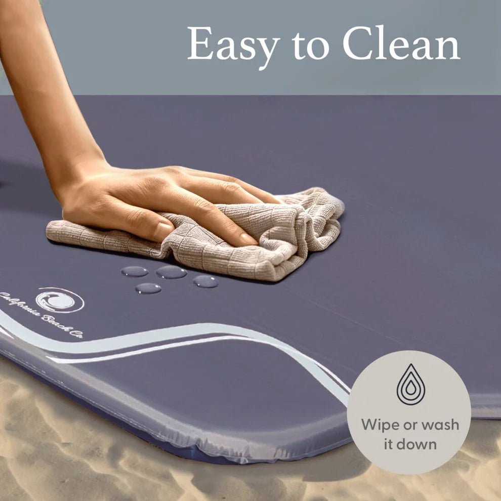 The California Beach Co. Pop 'N Go Playpen Mattress & Mattress Cover- Bambi Baby