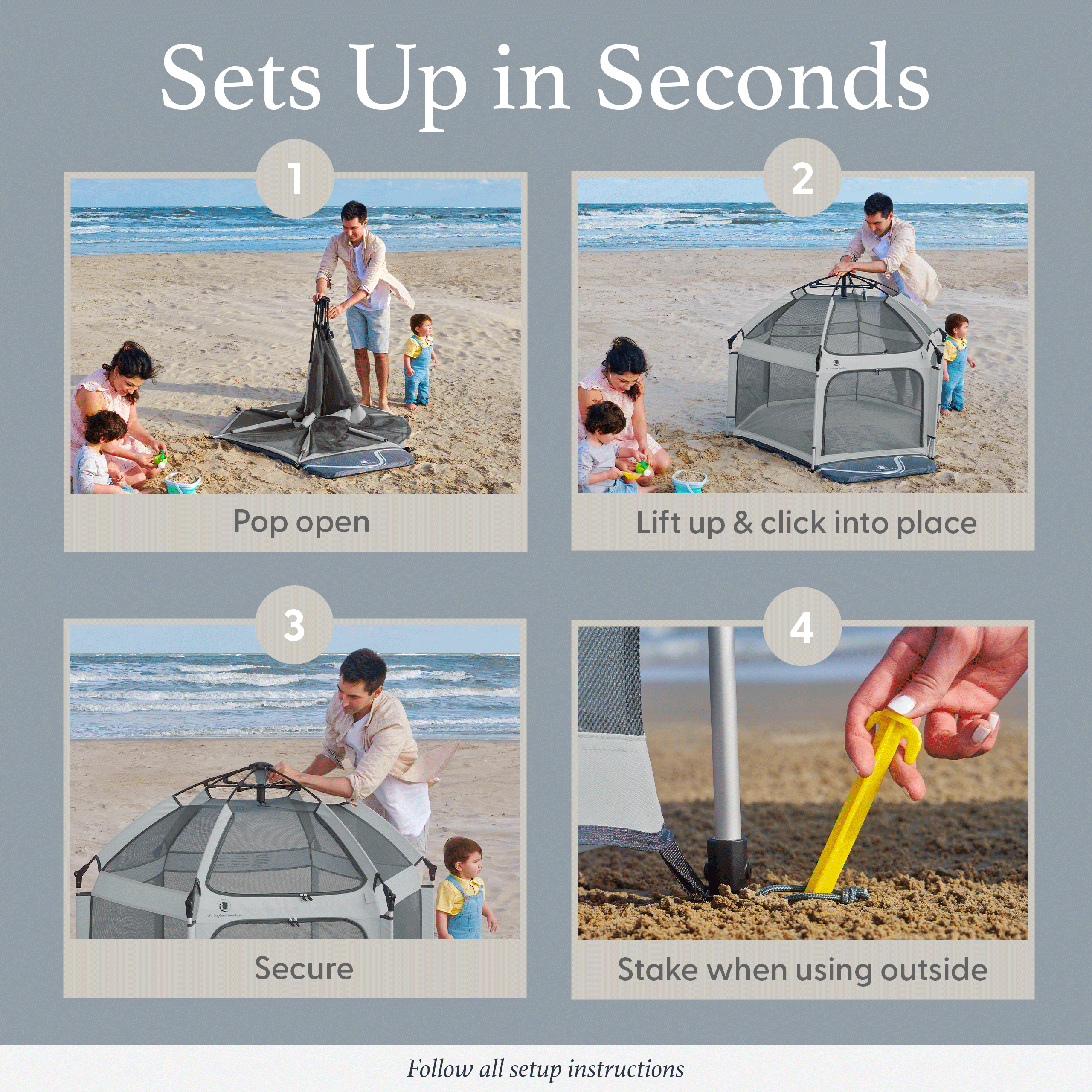 The California Beach Co. Pop 'N Go® Playpen