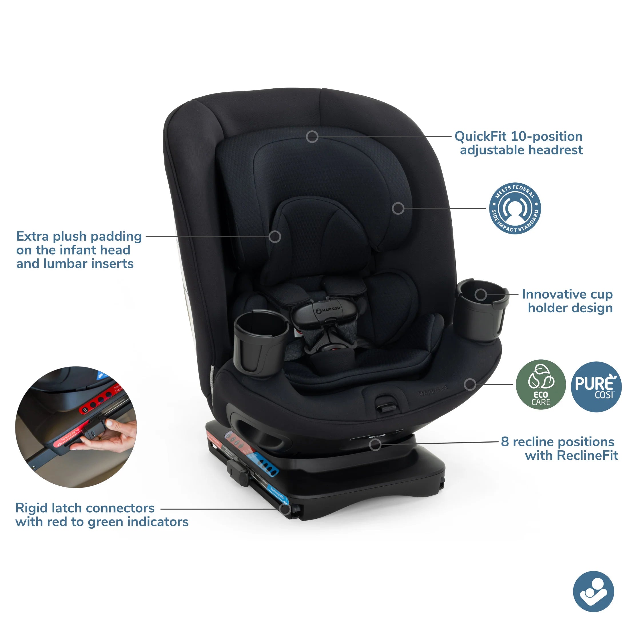 Maxi Cosi Sela All-in-One Convertible Car Seat- Bambi Baby