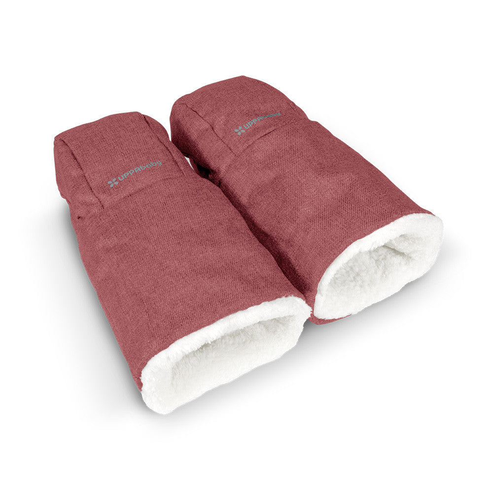 UPPAbaby CozyHandmuffs - Lucy - Rosewood Melange- Bambi Baby