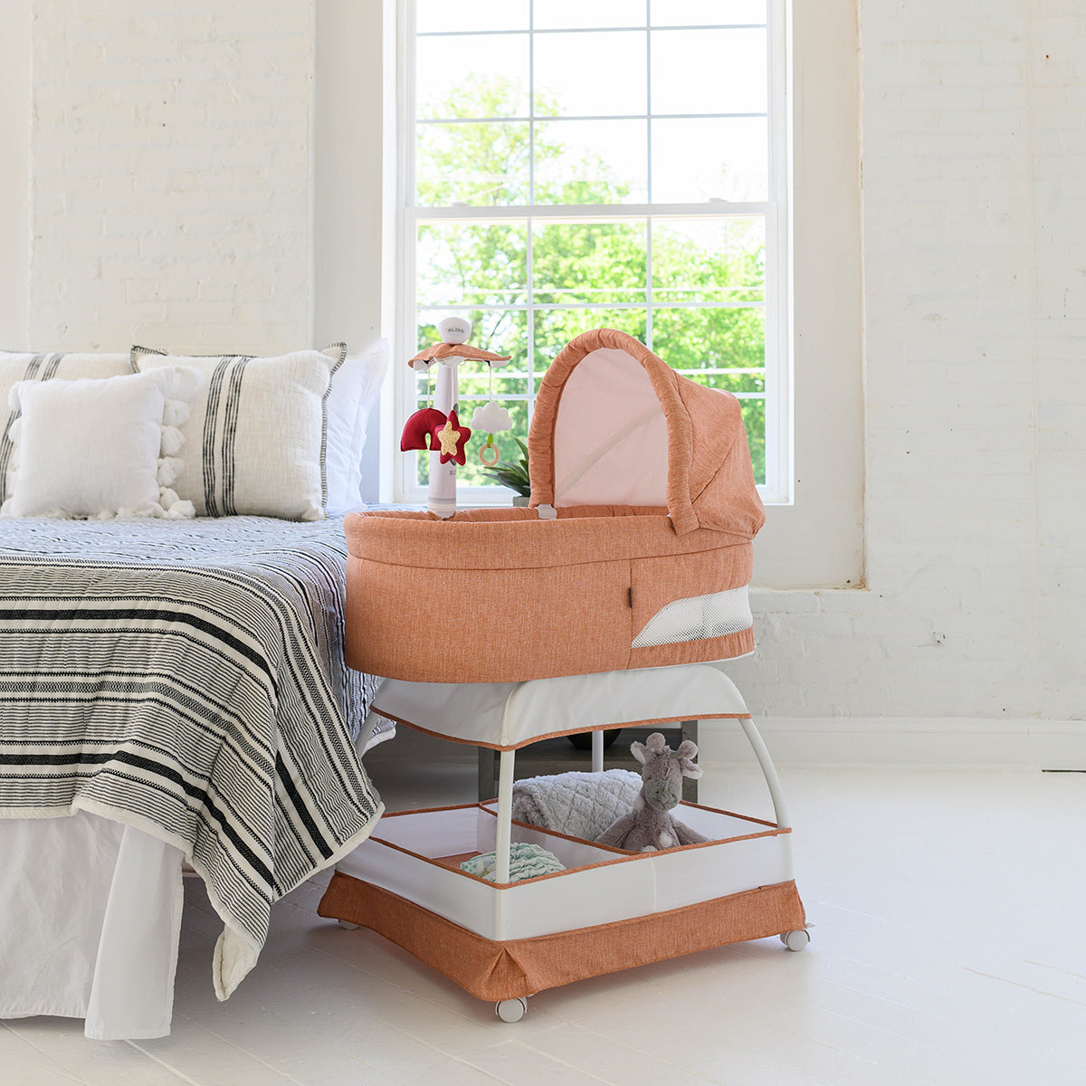 TruBliss Sweetli Nurture Bassinet- Bambi Baby