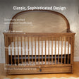 Cabecero de cuna Maxi Cosi Quiet Luxury - Tinte roble Dolce - Bambi Baby