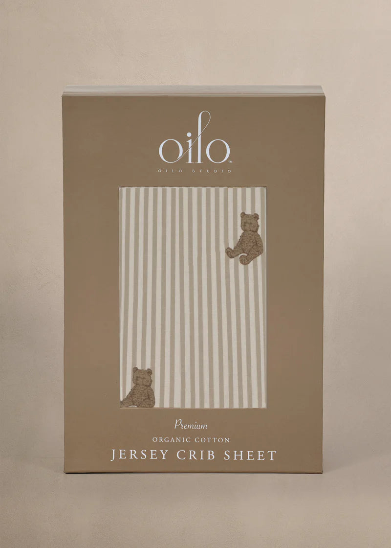 Oilo Organic Crib Sheet- Bambi Baby