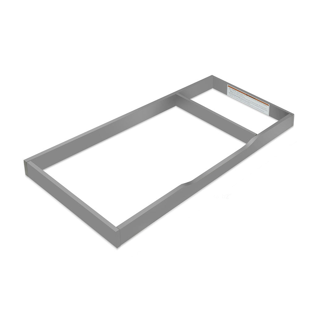 Sorelle Topper for Double Dresser in Gray- Bambi Baby