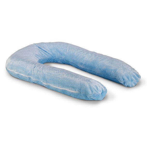 Moonlight Comfort-U Kids Body Pillow w/ Sky Blue Zippered Cover- Bambi Baby