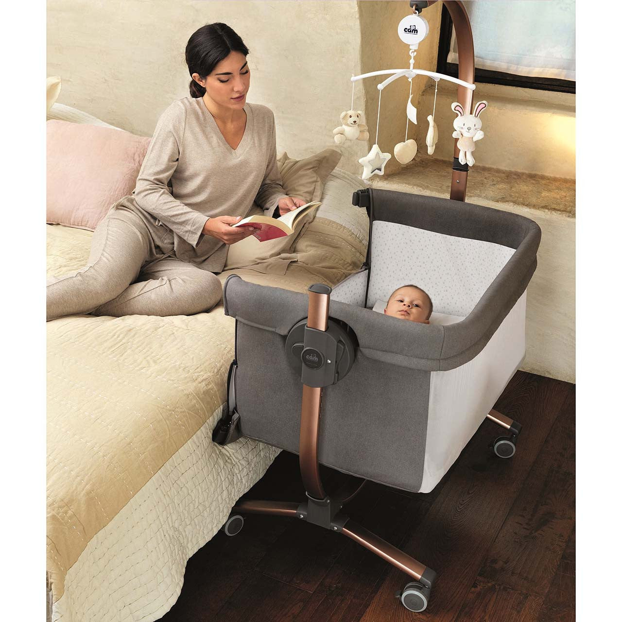 CAM Cullami Convertible Co-Sleeper | Bambi Baby