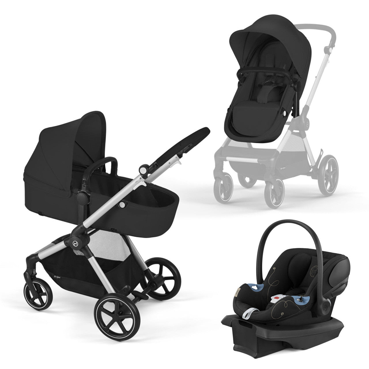 CYBEX Eos and Aton G Travel System R- Bambi Baby