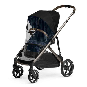 Clear CYBEX Gazelle S Rain Cover - Side View on Stroller | Bambi Baby