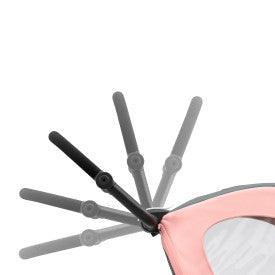 Reboque de bicicleta Cyebx ZENO- Bambi Baby