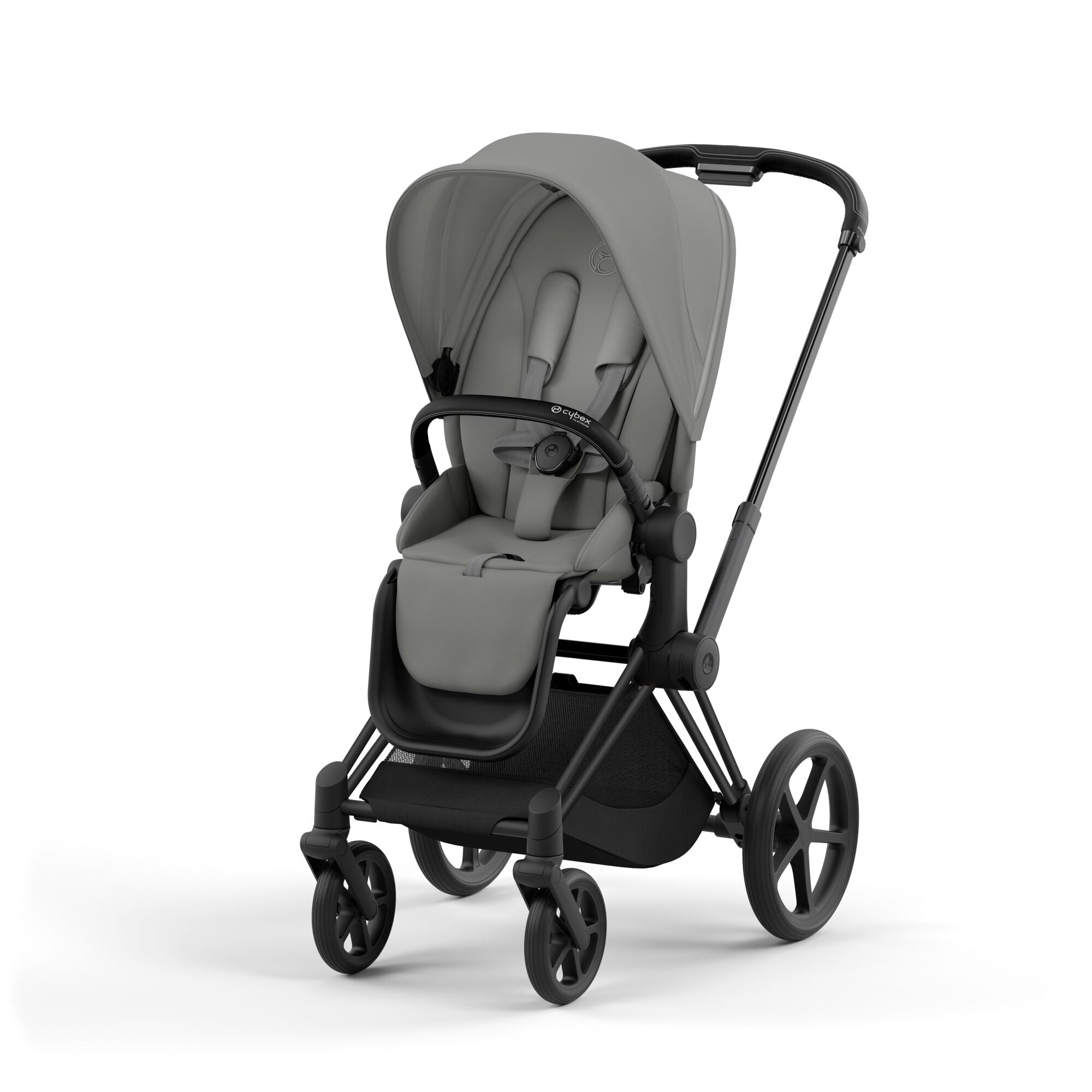 cybex suisse Priam 4 Stroller Matte Black Mirage Grey