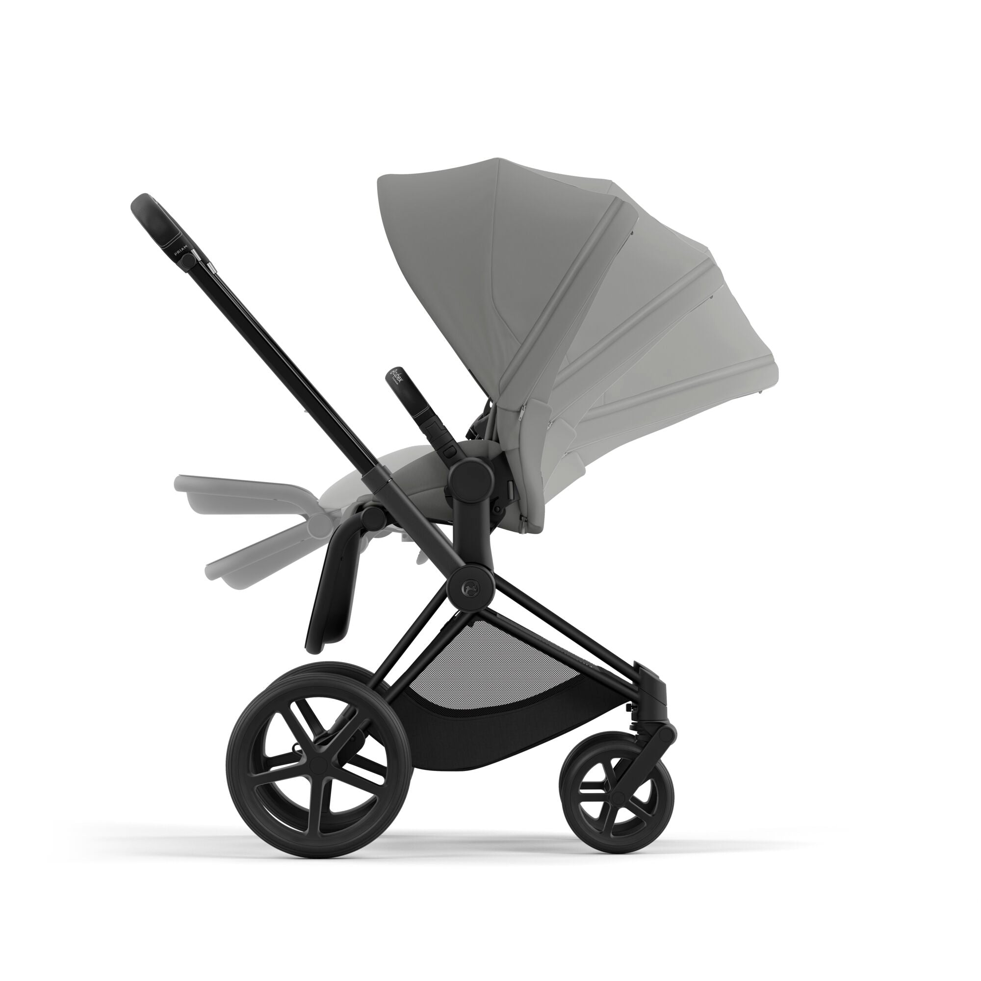 chubb cybex Priam 4 Stroller Matte Black Mirage Grey