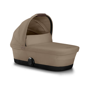 Almond Beige CYBEX Gazelle S Cot Bassinet - Side Angle | Bambi Baby