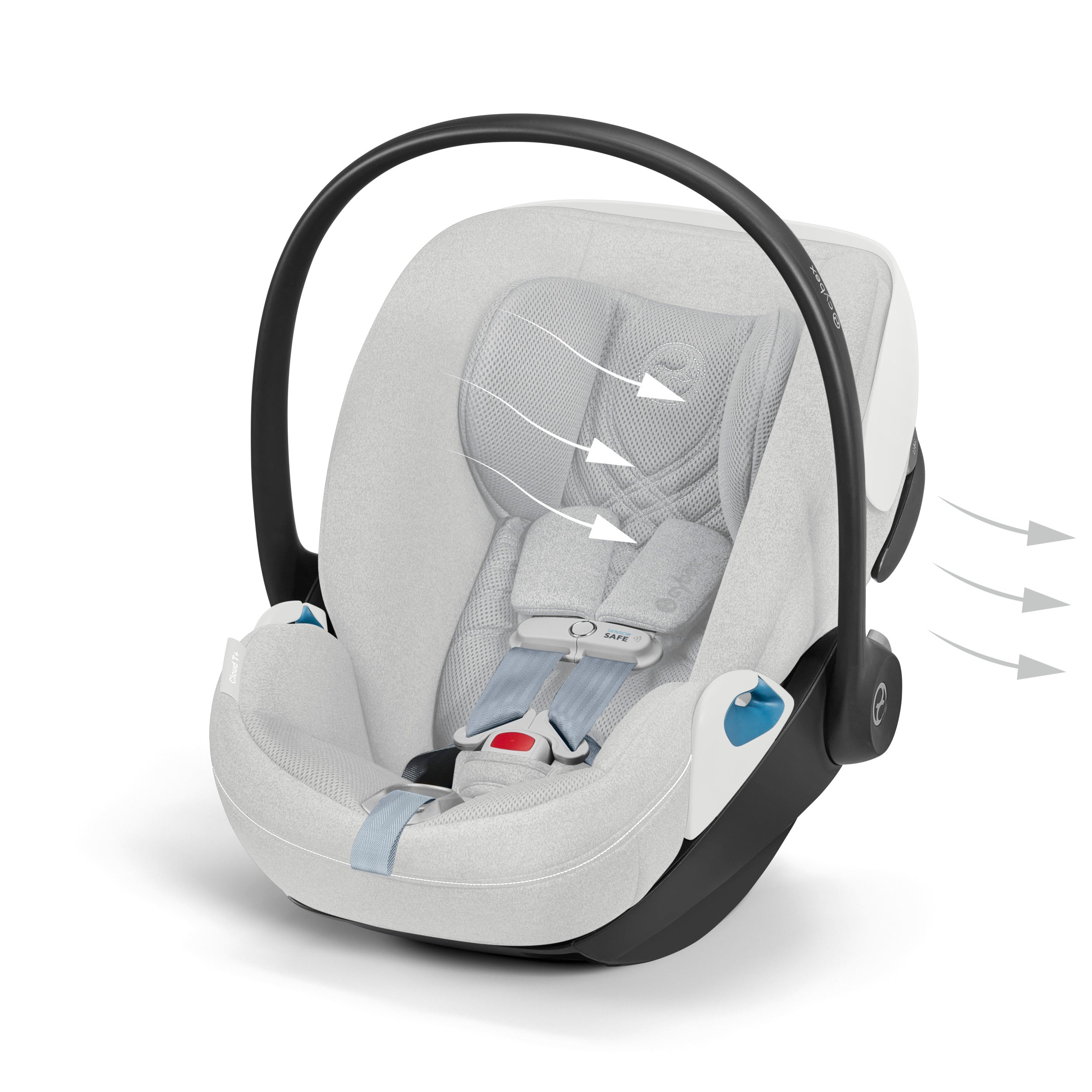 Asiento de coche infantil CYBEX Cloud T SensorSafe- Bambi Baby
