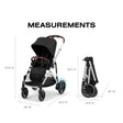 Carrinho de bebê com assistência eletrônica Cybex eGazelle S - Bambi Baby