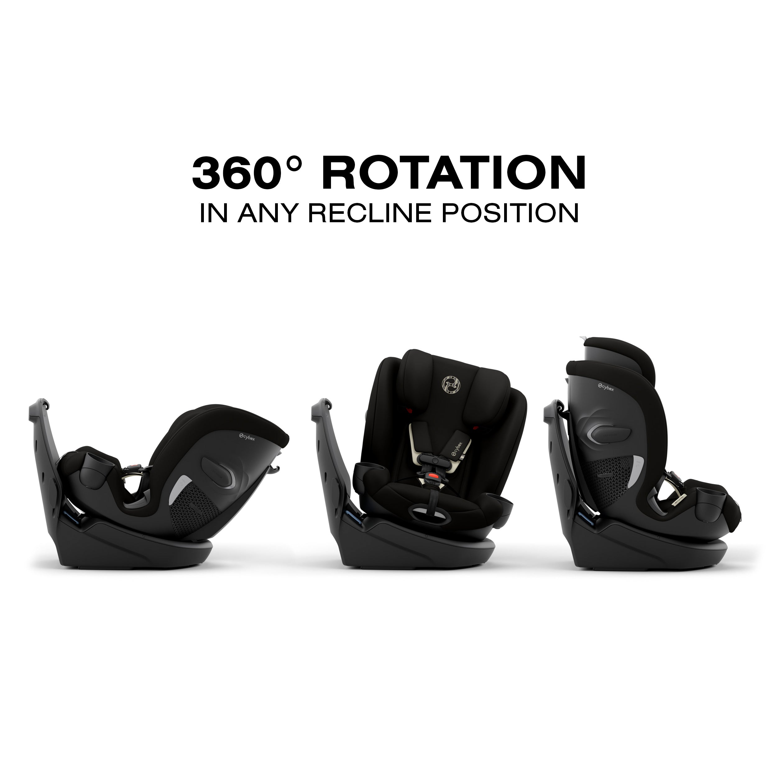 CYBEX Callisto G 360 Select Rotating All-in-One Convertible Car Seat- Bambi Baby