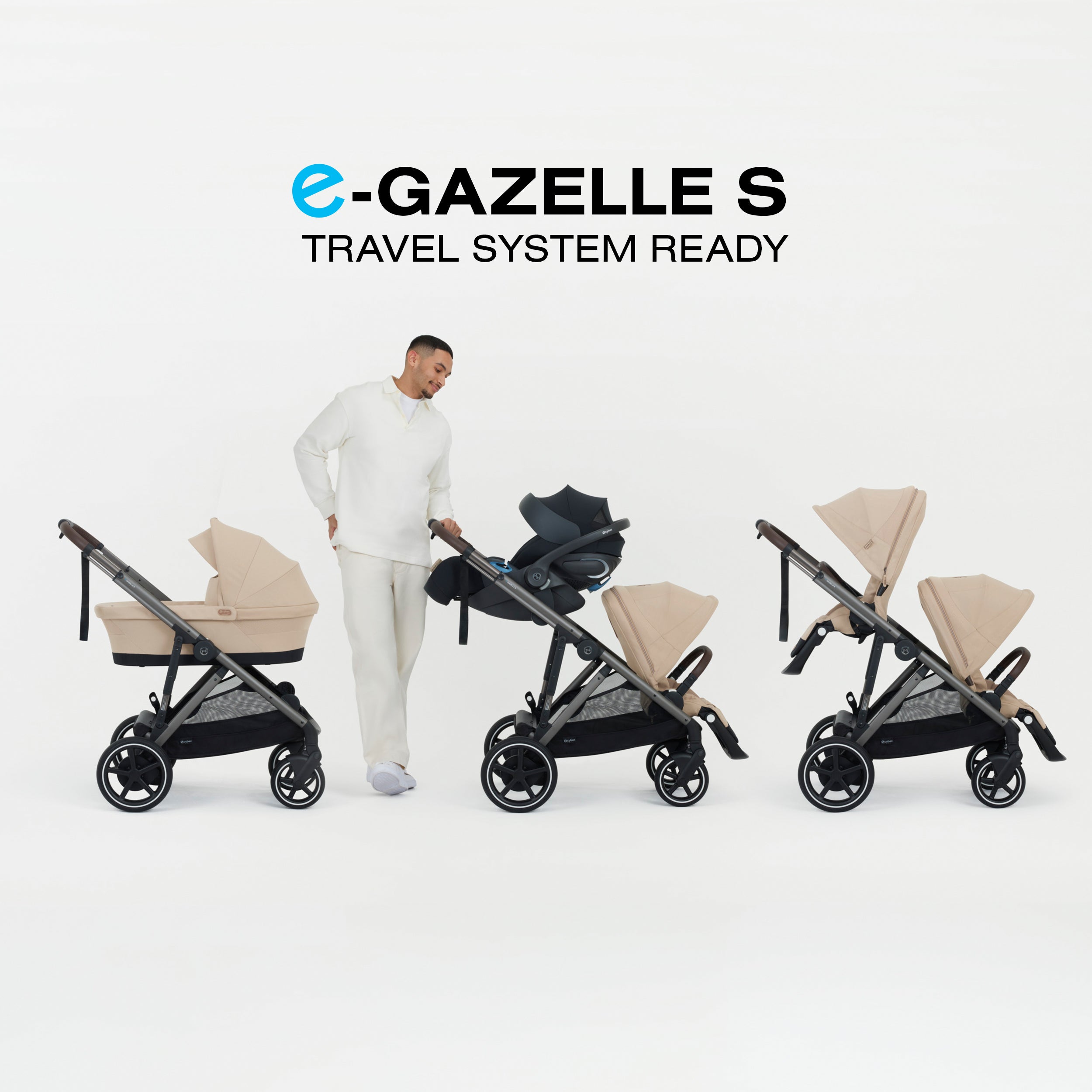 Cochecito de asistencia electrónica Cybex eGazelle S- Bambi Baby