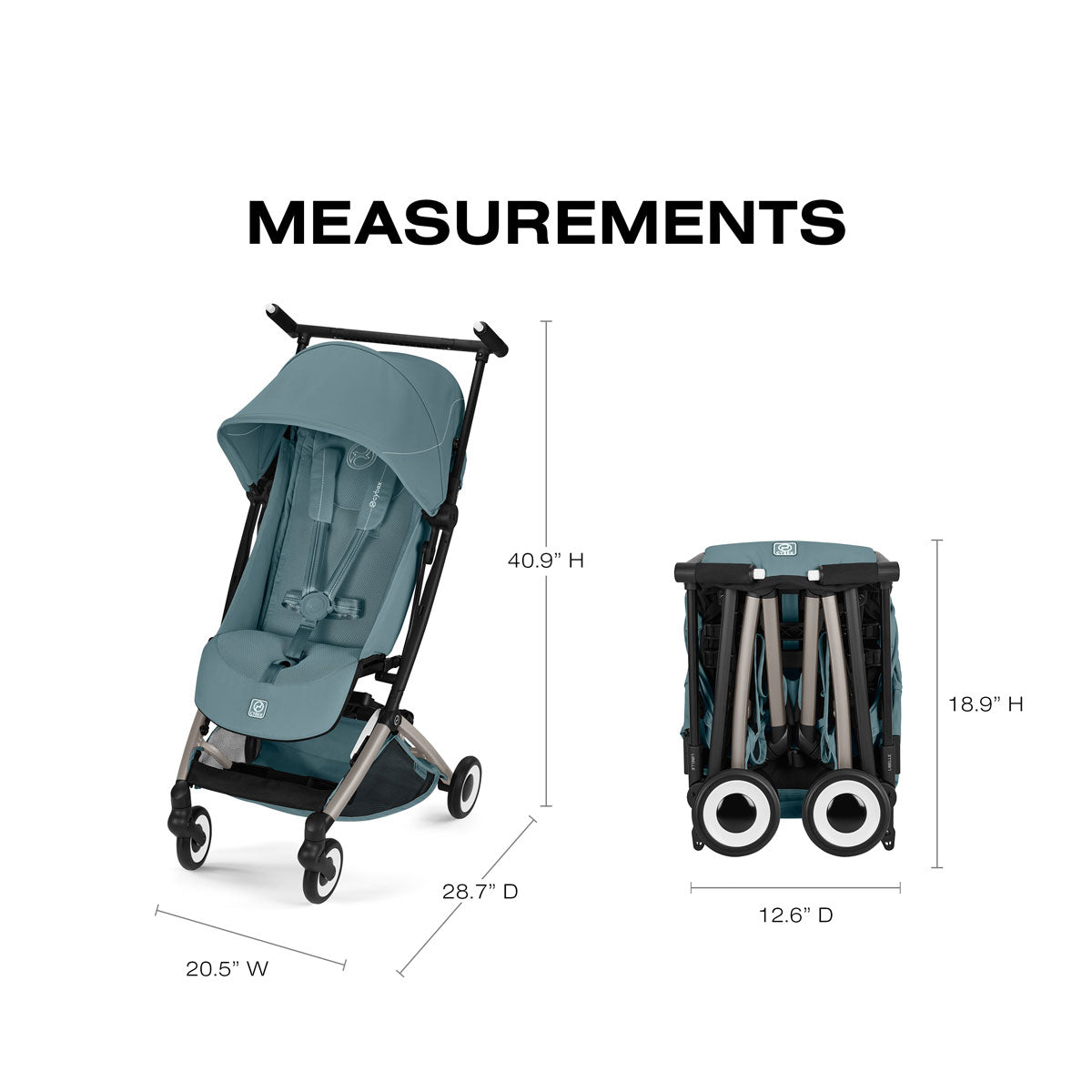 CYBEX Libelle Ultra Lightweight Travel Stroller- Bambi Baby
