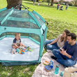 The California Beach Co. Pop 'N Go Playpen Mattress & Mattress Cover - Bambi Baby