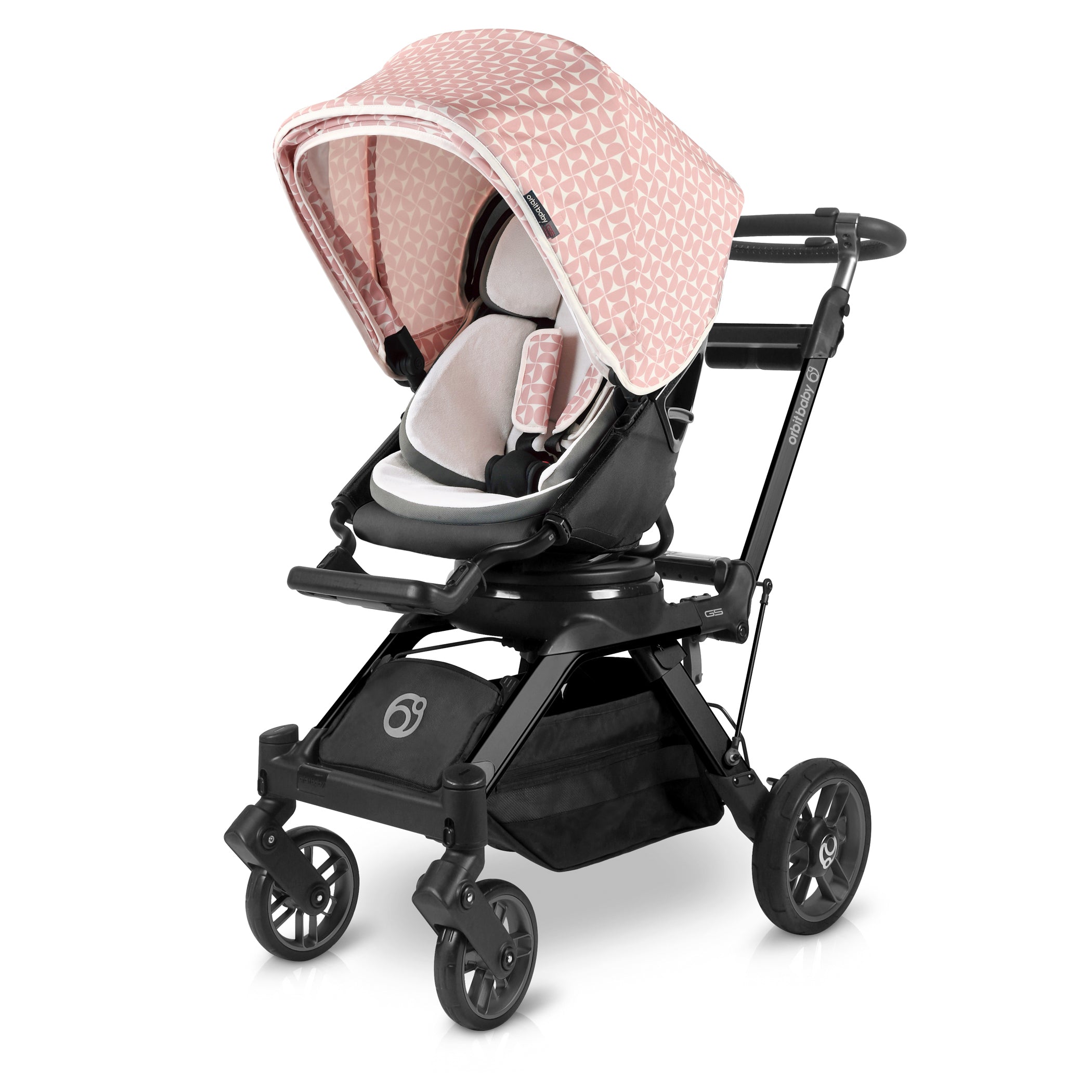 Orbit Baby Stroller Canopy in Mosaic Blush- Bambi Baby