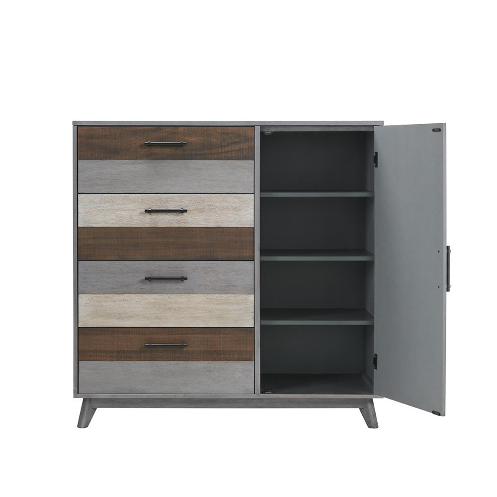 Soho Baby Cascade Chifferobe Multi tone Gray- Bambi Baby
