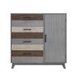 Chifferobe Soho Baby Cascade multitom cinza - Bambi Baby