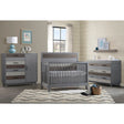 Cómoda Soho Baby Cascade de 6 cajones en gris multitono - Bambi Baby