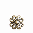 Romina Celtic Knot knob – Brass - Bambi Baby