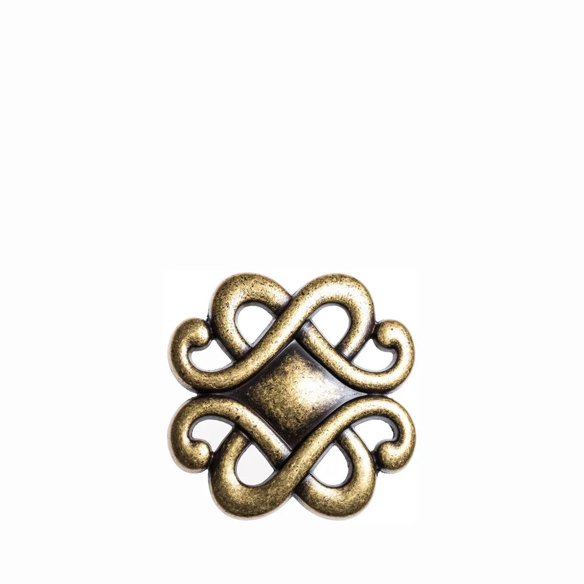 Romina Celtic Knot knob – Brass- Bambi Baby