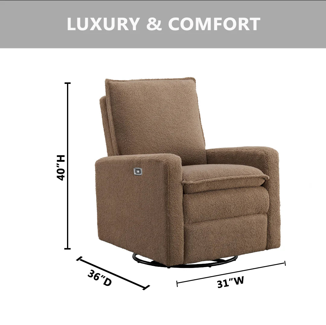 Oxford Baby Uptown Power Recliner- Bambi Baby