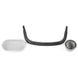 PEG Child's Tray Veloce & Vivace - Charcoal-Dishwasher safe removable trays - Bambi Baby