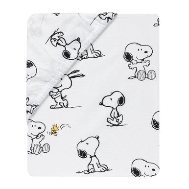 Sábana clásica de Snoopy de Lambs &amp; Ivy- Bambi Baby