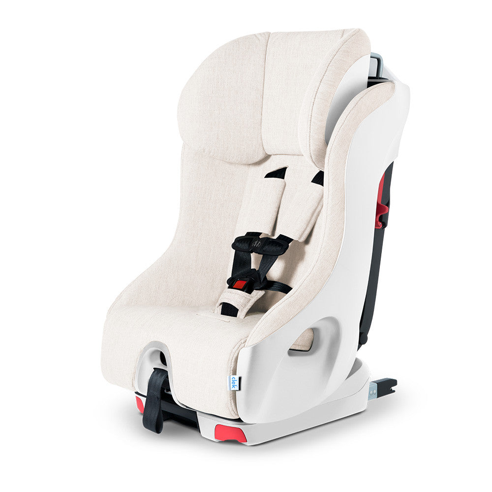 Clek Convertible Foonf Car Seat in Snow White- Bambi Baby