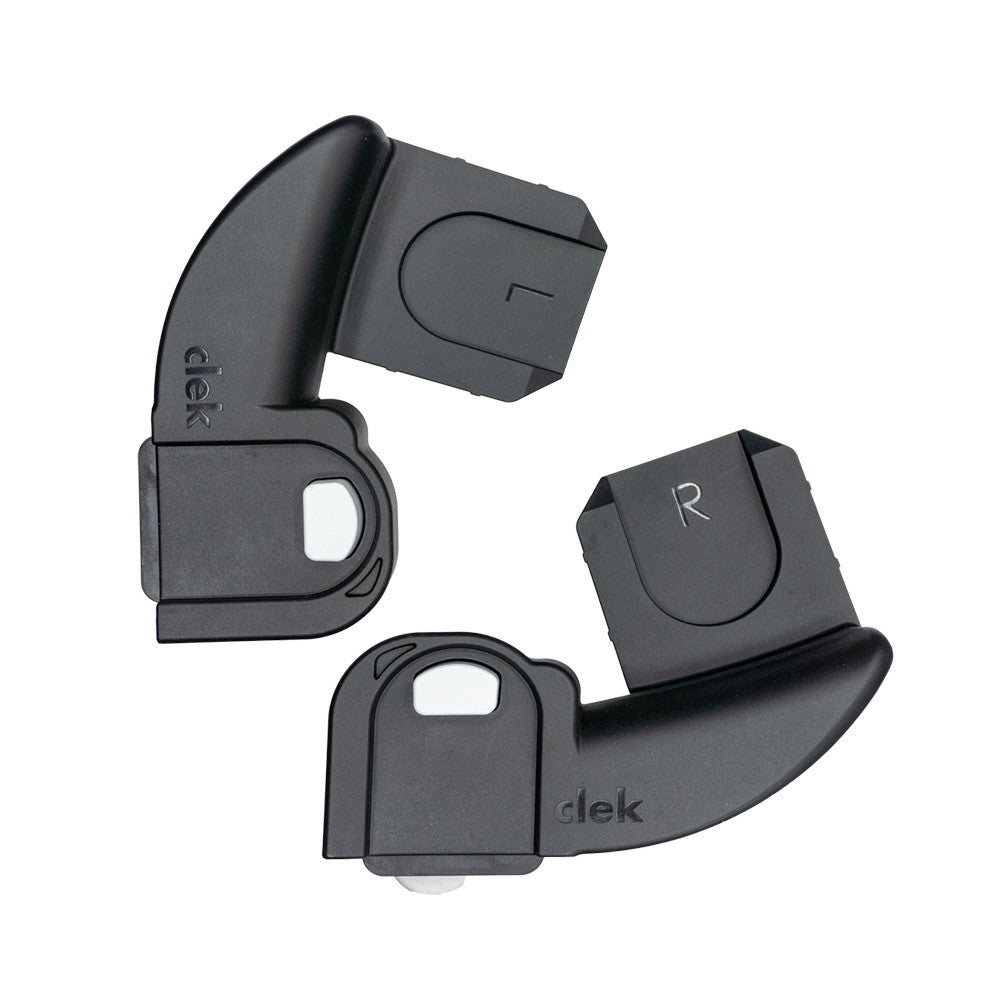 Clek Liing/Liingo Car Seat Adapters for UPPAbaby in Black- Bambi Baby