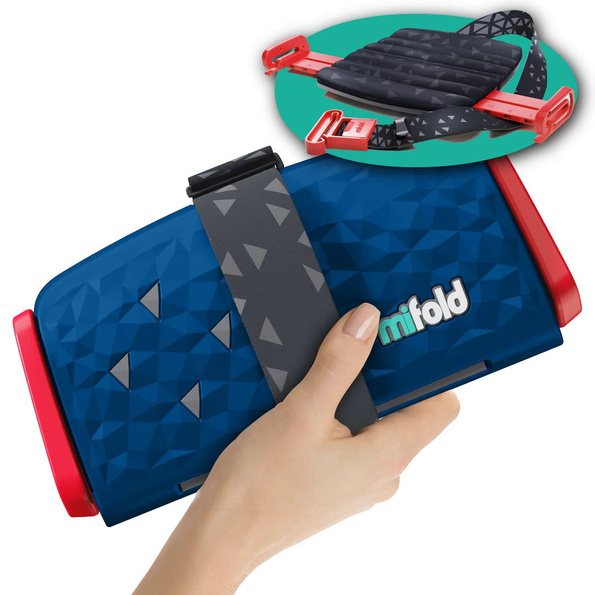 Mifold Comfort Grab-And-Go Booster Car Seat- Bambi Baby