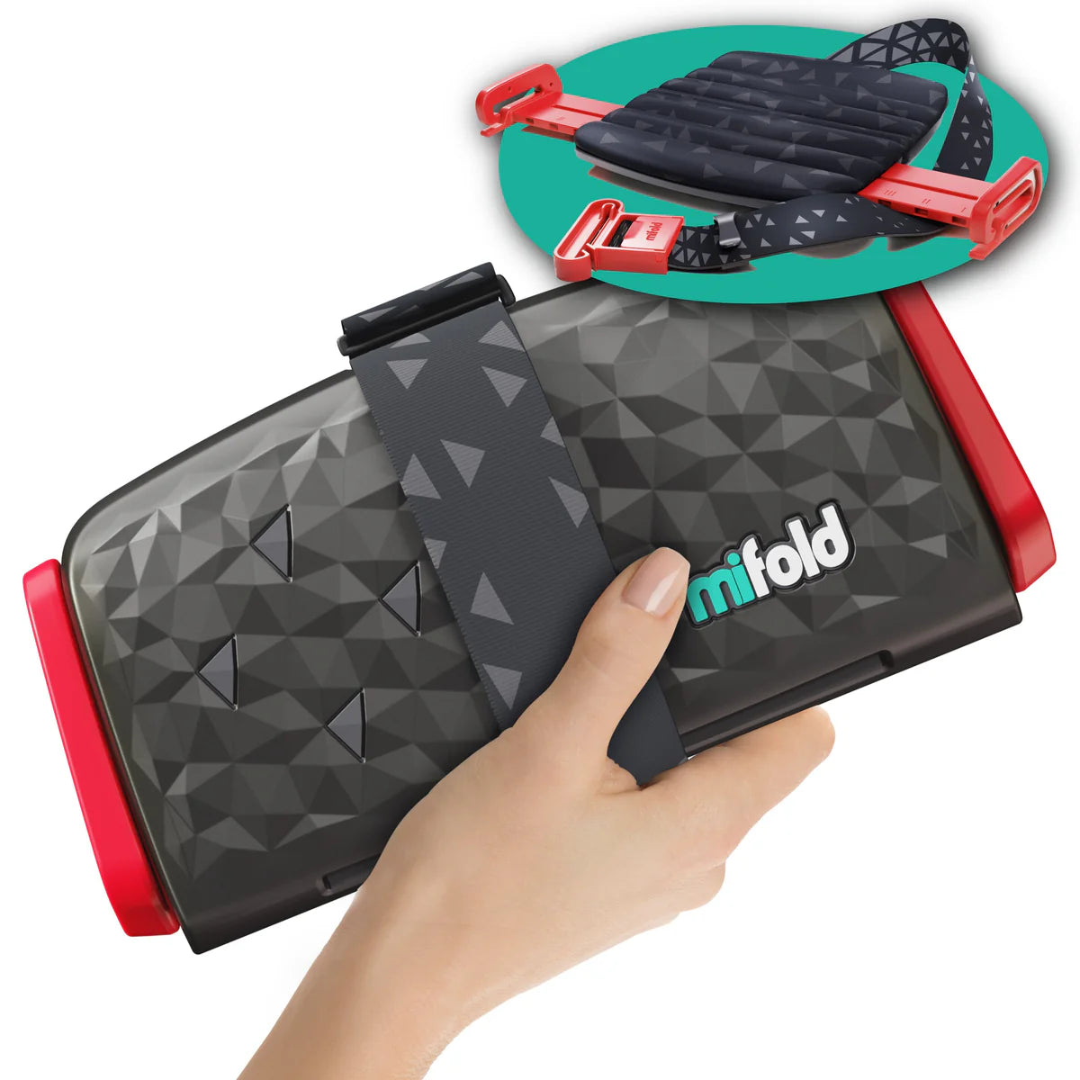 Mifold Comfort Grab-And-Go Booster- Bambi Baby