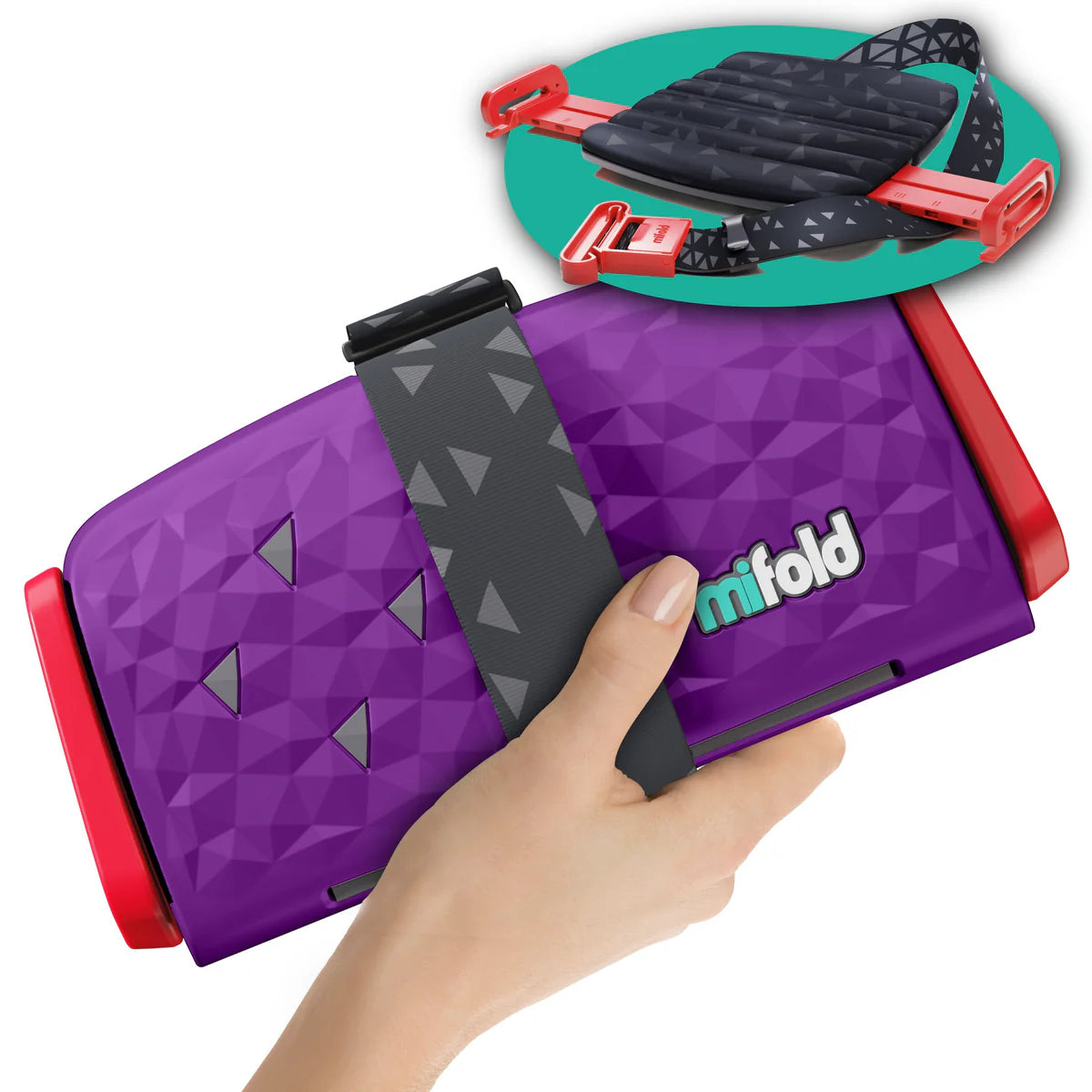 Mifold Comfort Grab-And-Go Booster Car Seat- Bambi Baby