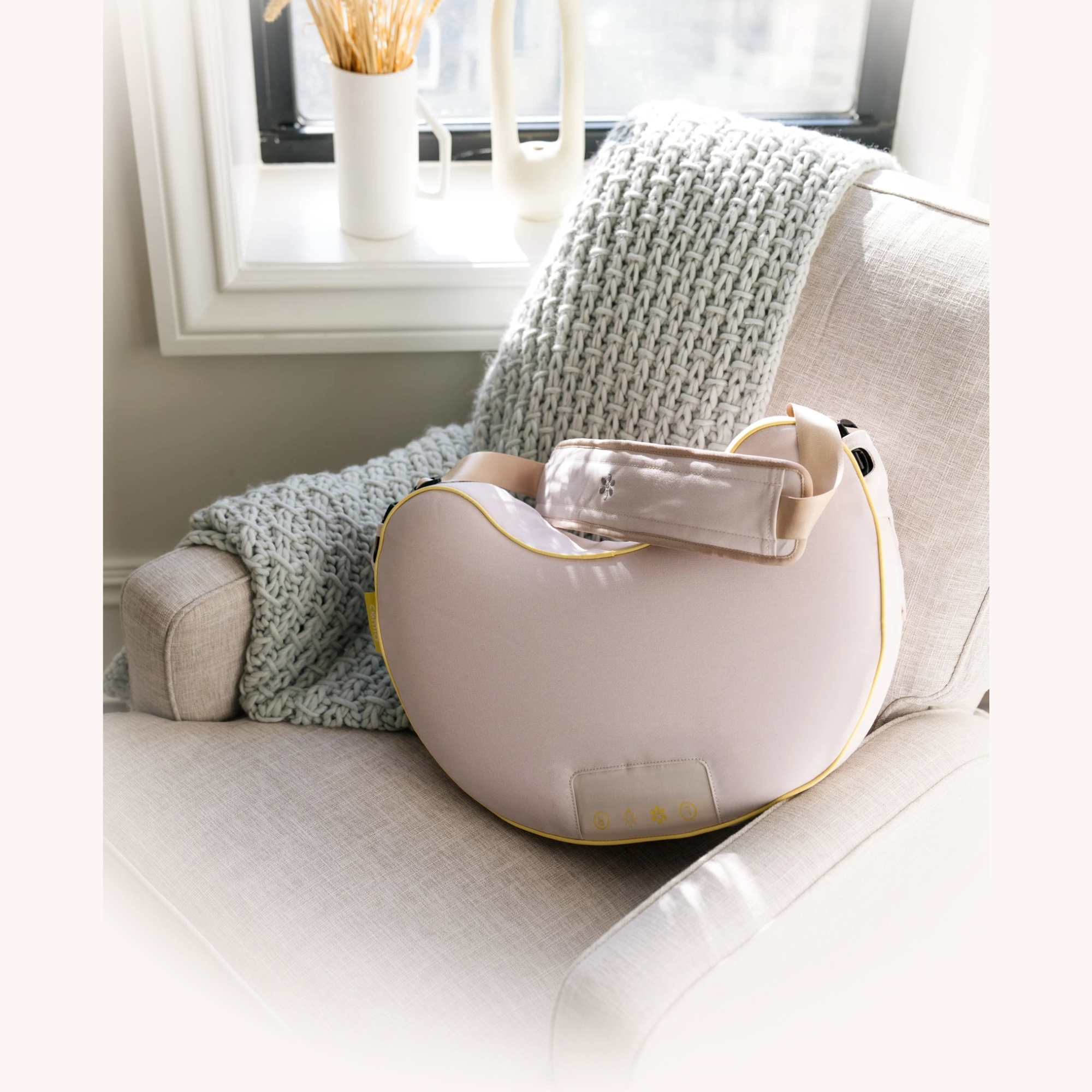 Comia Halo Smart Nursing Pillow- Bambi Baby