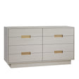Natart Como Double Dresser 52" with 8 Drawers - Bambi Baby