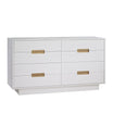 Natart Como King Dresser 8 Drawers 65"