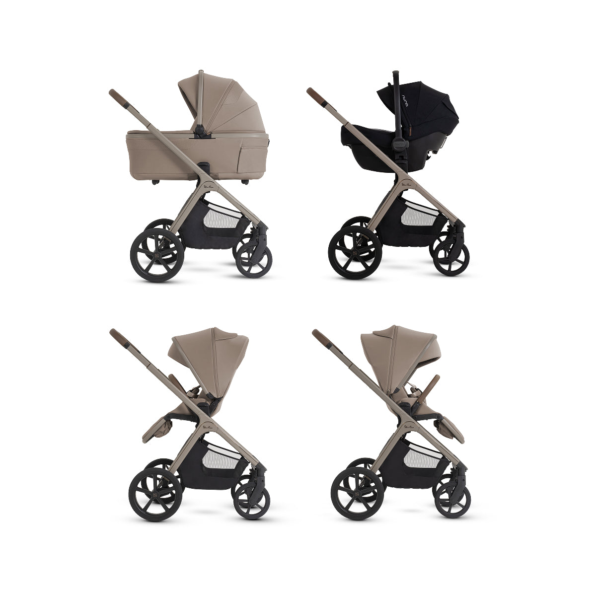 Silver Cross Cove 2 Compact Bassinet- Bambi Baby