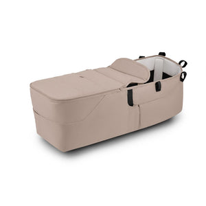 Desert Taupe Bugaboo Donkey 6 Twin Bassinet - Side Angle | Bambi Baby