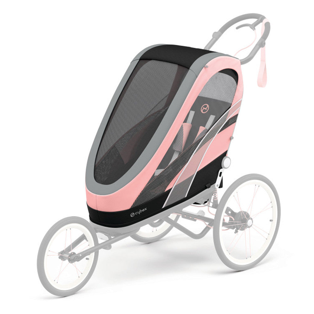 Cybex Zeno - Asiento para cochecito de jogging (rosa plateado)- Bambi Baby