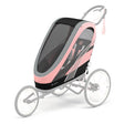 CYBEX Zeno Jogging Stroller Seat Pack - Silver Pink - Bambi Baby