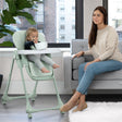 Little Folks by Delta Children 2-in-1 SlimFold High Chair - Bambi Baby